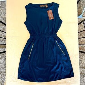 Speed control navy blue dress in a size medium.